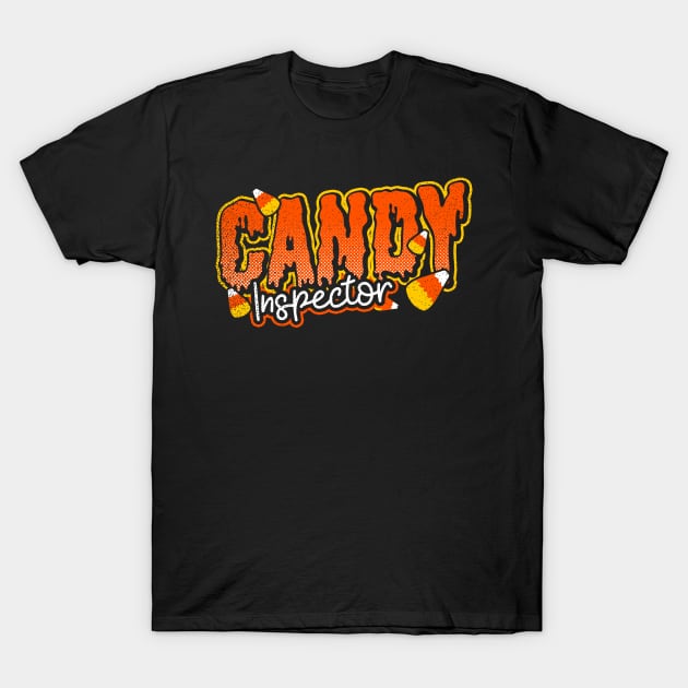 Inspector Shirt | Halloween Candy Inspector Gift T-Shirt by Gawkclothing